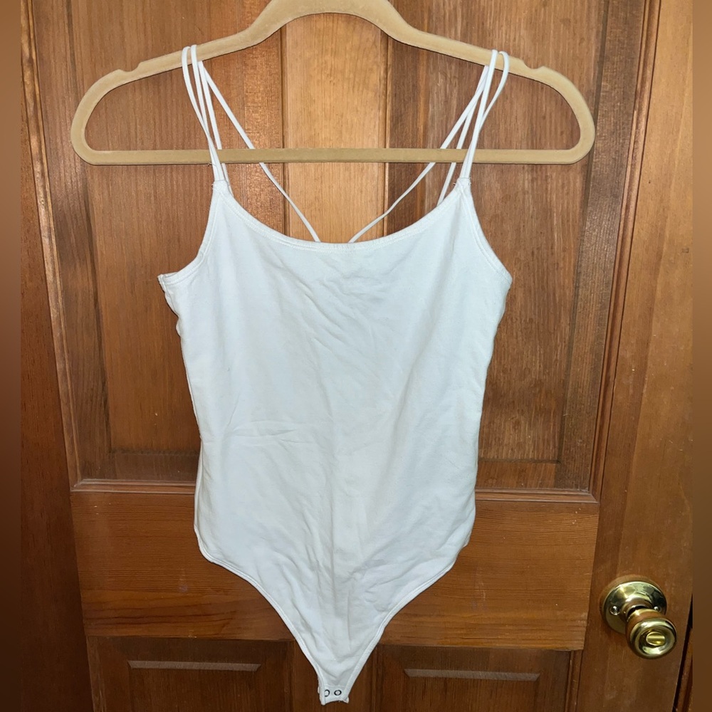 Abercrombie and Fitch Scoop-Neck Bodysuit